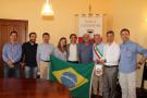 La delegazione brasiliana