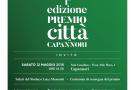 Cerimonia Premio città di Capannori - invito