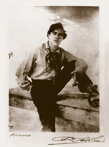 Amedeo Modigliani in una foto del 1909