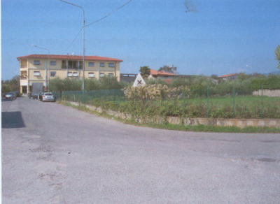 Un campo accanto alla strada, l'area dove a Segromigno in Monte sorgerà il parcheggio